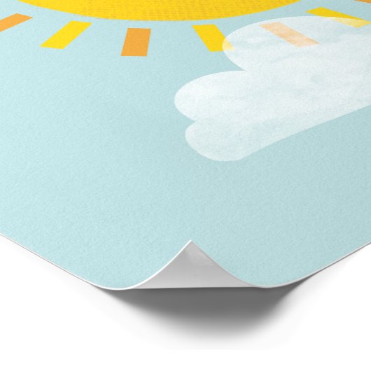 Hello Sunshine Poster (Hoek)