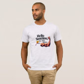 Hello Sunshine – Ren. Flex. Herhaal. T-shirt (Voorkant volledig)