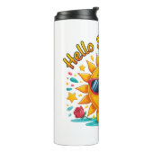 Hello Sunshine  Thermosbeker (Gedraaid links)