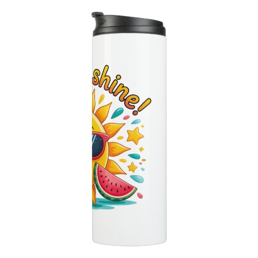 Hello Sunshine  Thermosbeker (Geroteerd rechts)