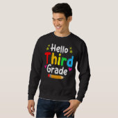 Hello Third Grade Back To School Team 3rd Graders Trui (Voorkant volledig)