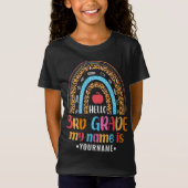 Hello Third Grade My Name is..Back to School Gift T-shirt (Voorkant)