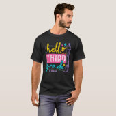 Hello Third Grade Team 3Rd Grade Back To School Te T-shirt (Voorkant volledig)