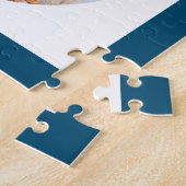 Hello Thirty Photo Collage 30th Birthday Square Legpuzzel (Zijkant)