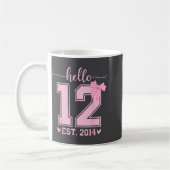 Hello Twelve Est 2014 12th Birthday Coquette 12 Ye Koffiemok (Links)