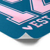 Hello Twelve Est 2014 12th Birthday Coquette 12 Ye Poster (Hoek)