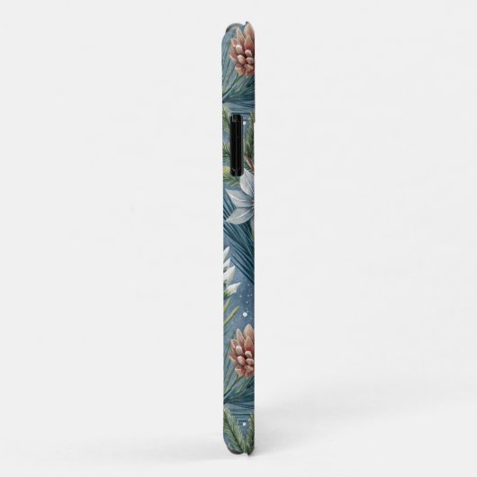 Hello Winter Pines & Flowers Case-Mate iPhone Case (Achterkant/rechts)