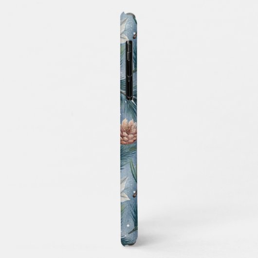 Hello Winter Pines & Flowers Case-Mate iPhone Case (Achterkant/links)