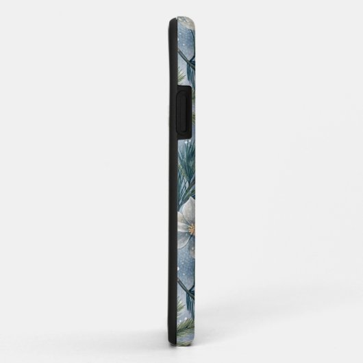 Hello Winter Pines & Flowers Case-Mate iPhone Case (Achterkant/rechts)