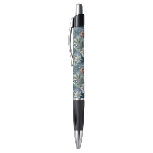 Hello Winter Pines & Flowers Pen (Top (Verticaal))