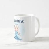 Hello Winter Princess Mug Koffiemok (Voorkant rechts)