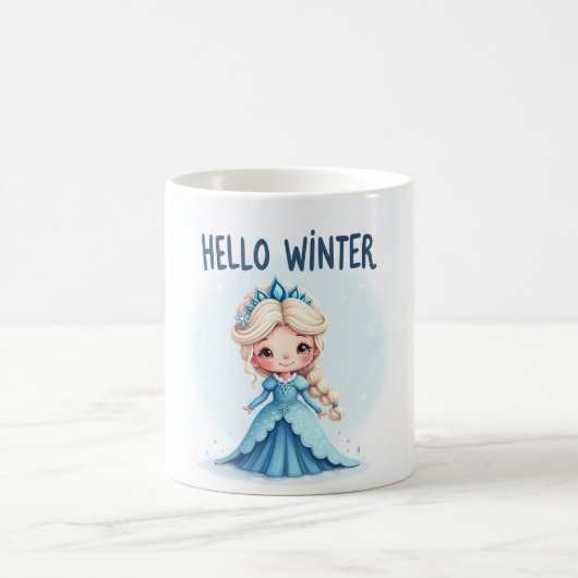 Hello Winter Princess Mug Koffiemok (Center)