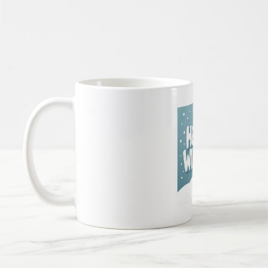 Hello Winter Snowman Mug Koffiemok (Links)