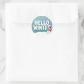 Hello Winter Snowman Sticker (Tas)