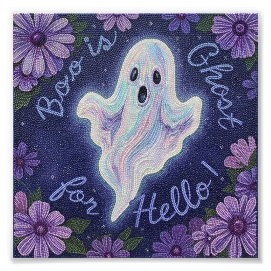 HelloGhost Foto Afdruk (Voorkant)
