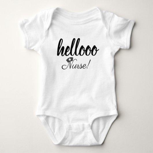 "Helloo Zuster!" | Baby Bodysuit (Voorkant)