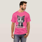 HELLOOO Wereld Kitty Kat HI T-shirt (Voorkant volledig)