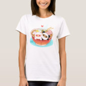 HelloTrilly houdt van Ramen T-shirt (Voorkant)