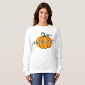 Hellow Pumpkin Herfst Pumpkin Hallo Herfst Trui (Voorkant volledig)