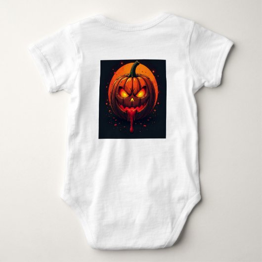 Helloween Baby Jersey Bodysuit (Achterkant)