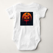 Helloween Baby Jersey Rompertje Romper (Achterkant)