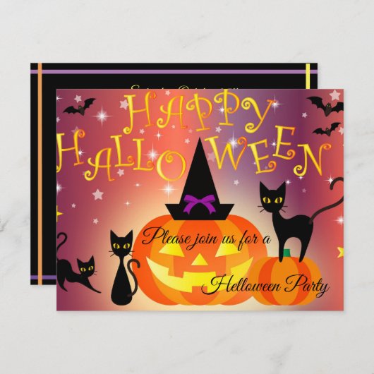 Helloween Party (Voorkant / Achterkant)