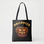 Helloween Pumpkin Tote Bag (Voorkant)