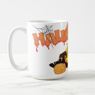 Helloween sinaasappel koffie-mok met twee tinten koffiemok