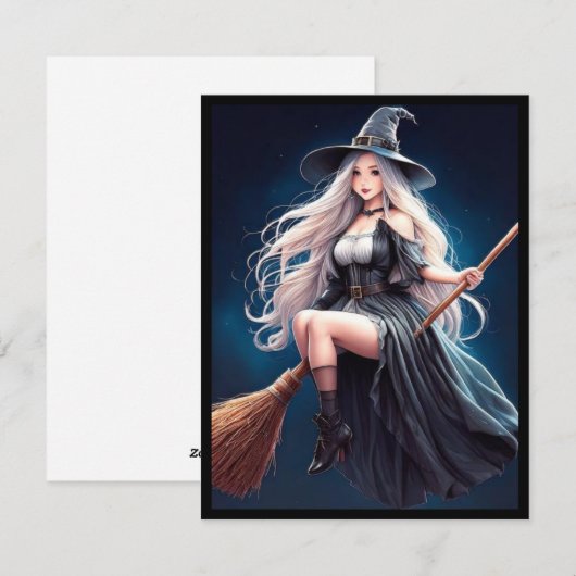 Helloweenkaart Feestdagenkaart (Voorkant / Achterkant)