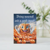 Helloweenkaart Feestdagenkaart (Staand voorkant)
