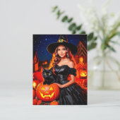 Helloweenkaart Feestdagenkaart (Staand voorkant)