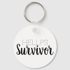 Hellp Syndrome Survivor Sleutelhanger Black