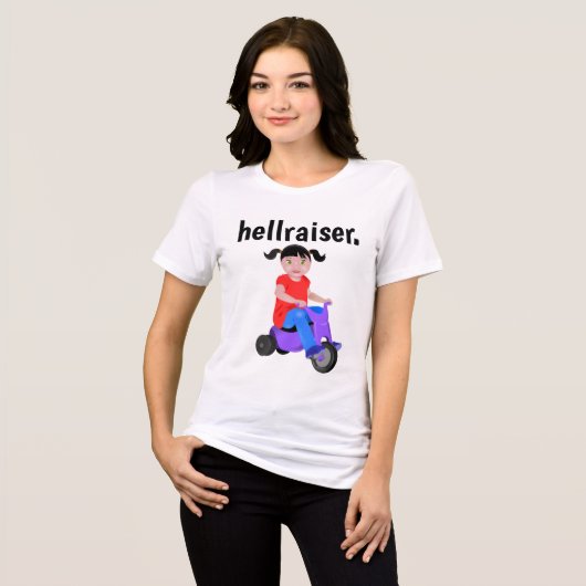 HELLRAISER GRAPPIGE VROUWEN DAMES T-shirts (Voorkant volledig)