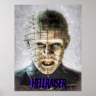 Hellraiser Pinhead Horror Poster