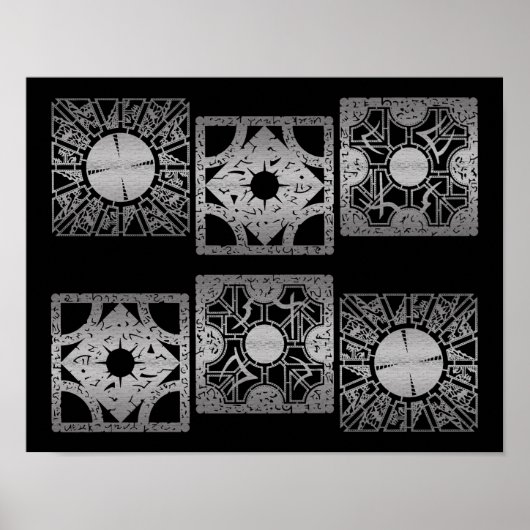 Hellraiser Puzzle Box Deconstructed Poster (Voorkant)