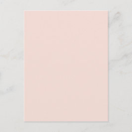hellrosa briefkaart