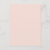 hellrosa briefkaart (Voorkant)