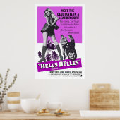 Hells Belles Poster (Keuken)