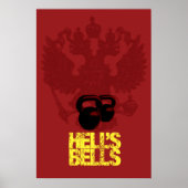 Hell's Bells - Kettlebell Poster (Voorkant)