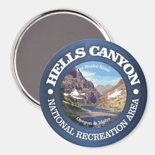Hells Canyon NRA Magneet (Voorkant / Achterkant)