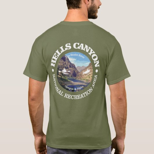Hells Canyon NRA T-shirt (Achterkant)