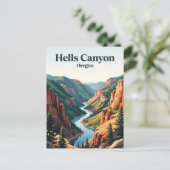 Hells Canyon, Oregon Briefkaart (Staand voorkant)