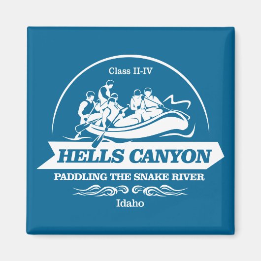 Hells Canyon (rafting2) Magneet (Voorkant)