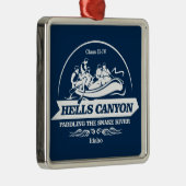 Hells Canyon (rafting2) Metalen Ornament (Rechts)