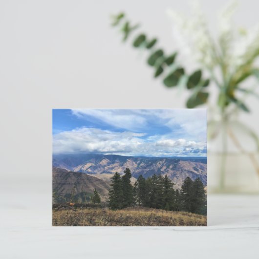 Hells Canyon Schilderachtig Byway, OF Briefkaart (Staand voorkant)