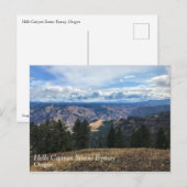 Hells Canyon Schilderachtig Byway, OF Briefkaart (Voorkant / Achterkant)