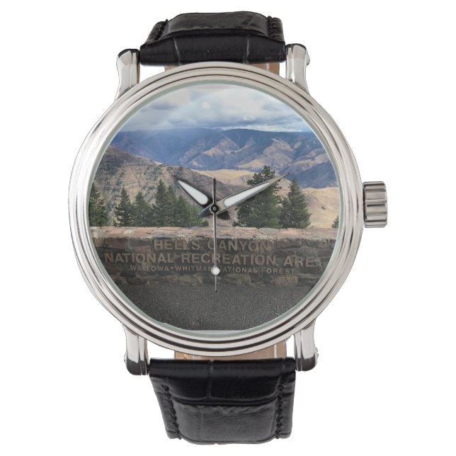 Hells Canyon Schilderachtig Byway, OF Horloge (Voorkant)
