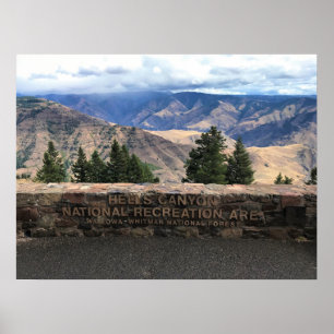 Hells Canyon Schilderachtig Byway, OF Poster