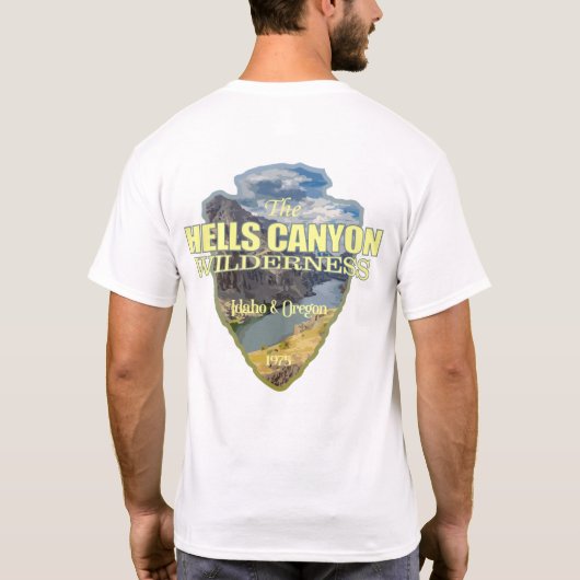 Hells Canyon WA T-shirt (Achterkant)