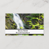 Hell's Gate Canyon-waterval Visitekaartje (Voorkant)